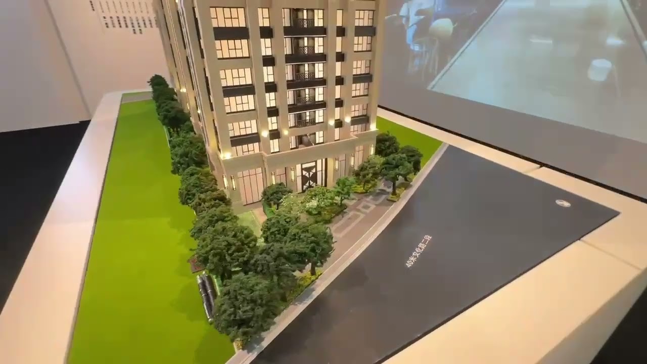 江翠北側重劃G區｜久泰宸品｜大樓模型圖