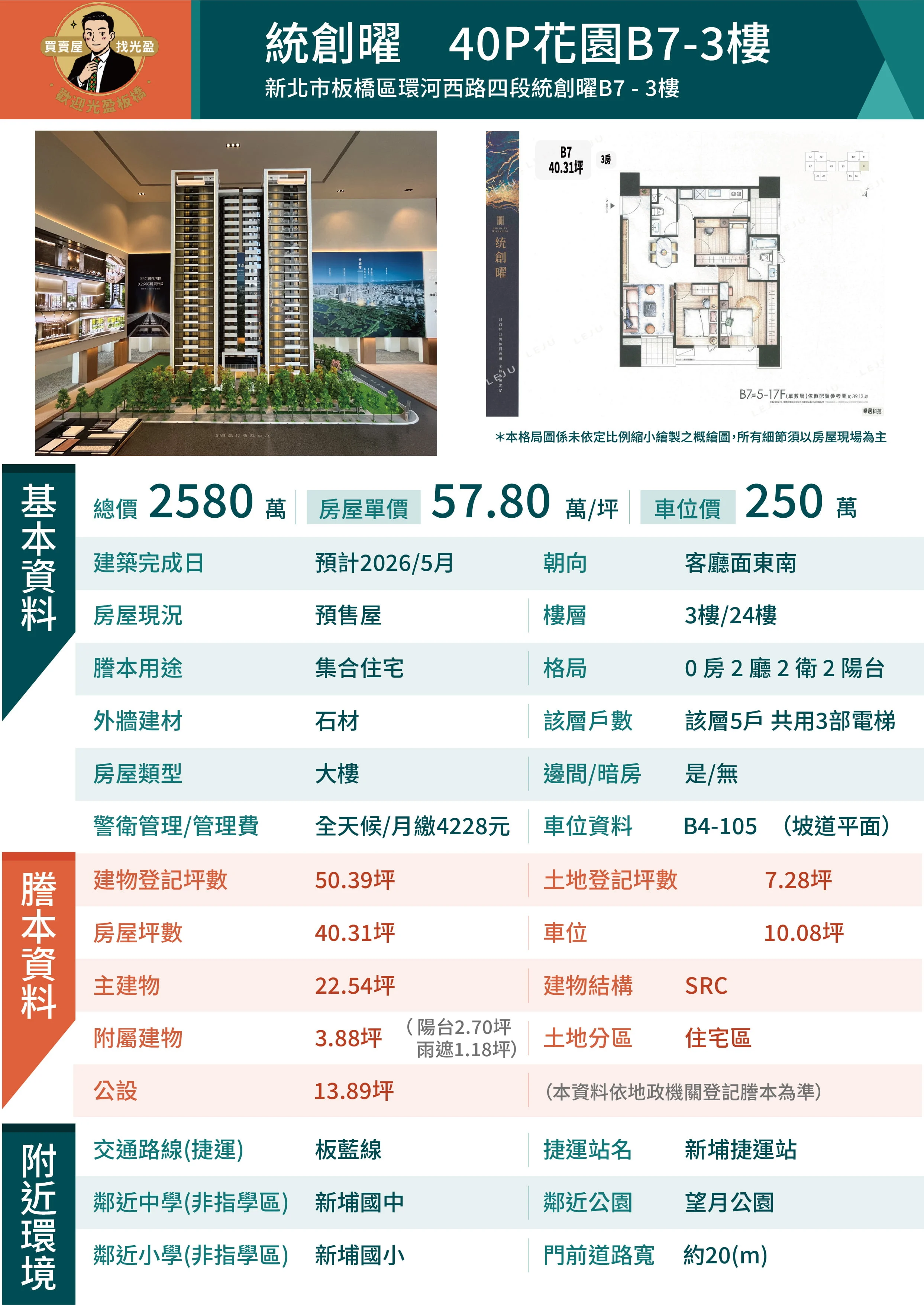 B7 3 售屋資料表