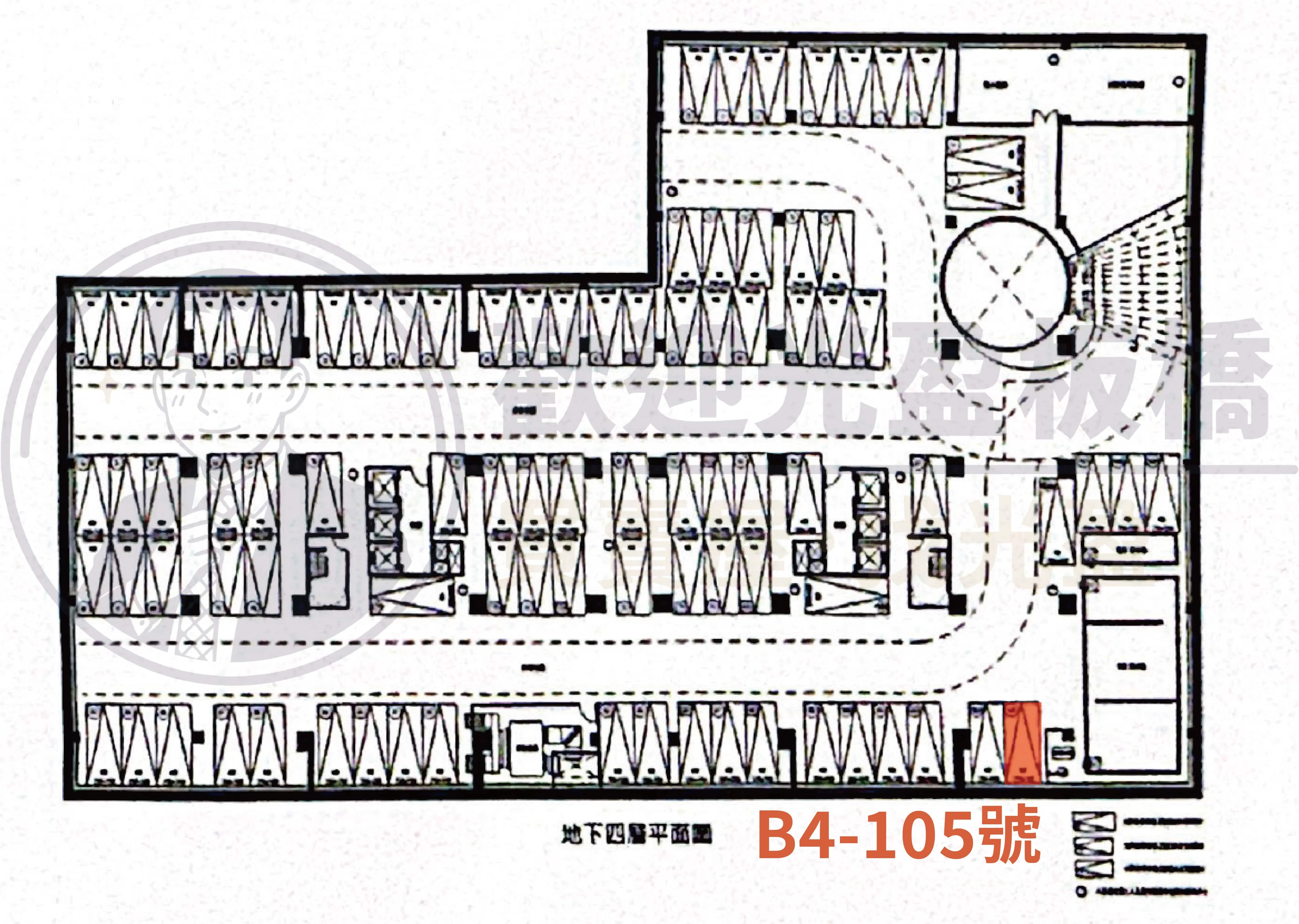B7 3車位位置圖